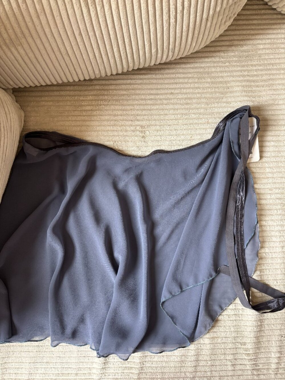 Charcoal Blue Ballet Skirt